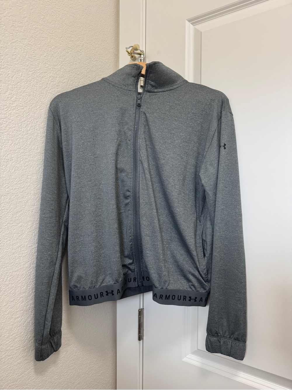 Under Armour Men's Charcoal Full-Zip Track Jacket